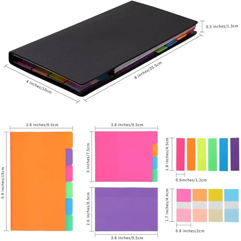 Combo Haft notizen bunte wasserdichte Haft notizen für Home Office Schule einfach Abreiß index für Unternehmen für Organisation gesetzt