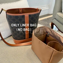 Rose ONLINE For Celine bucket bags, Triomphe liner bags  liner bags, waterproof nylons