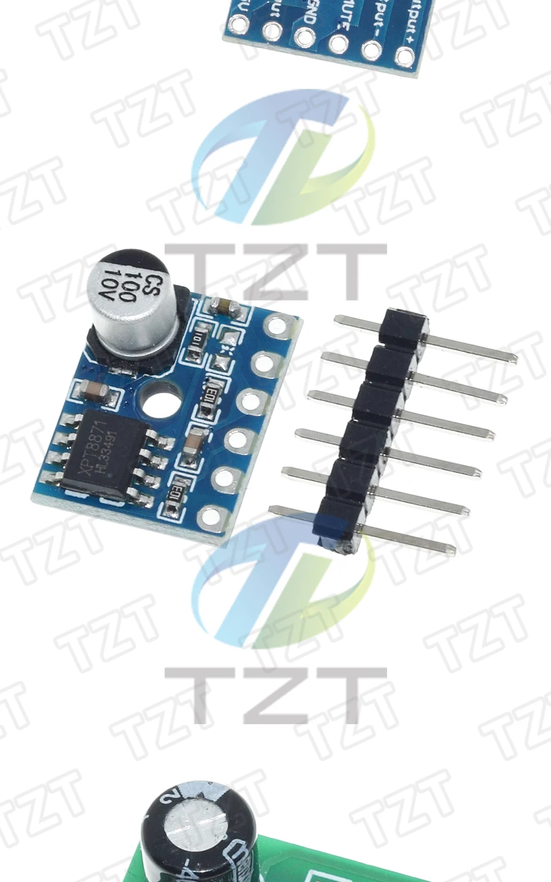1/3 Stück 5W MINI Audio-Leistungsverstärkerplatine 3-5V XH-M125 XPT8871 Mono-Verstärkermodul Audio DIY Verstärker-Kit – Detail 9