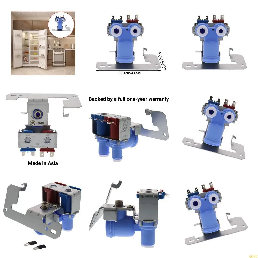 

A0NC WR57X10051 WR57X10032 Plastic Water Inlet Valved For WR57X33326 WR57X10040