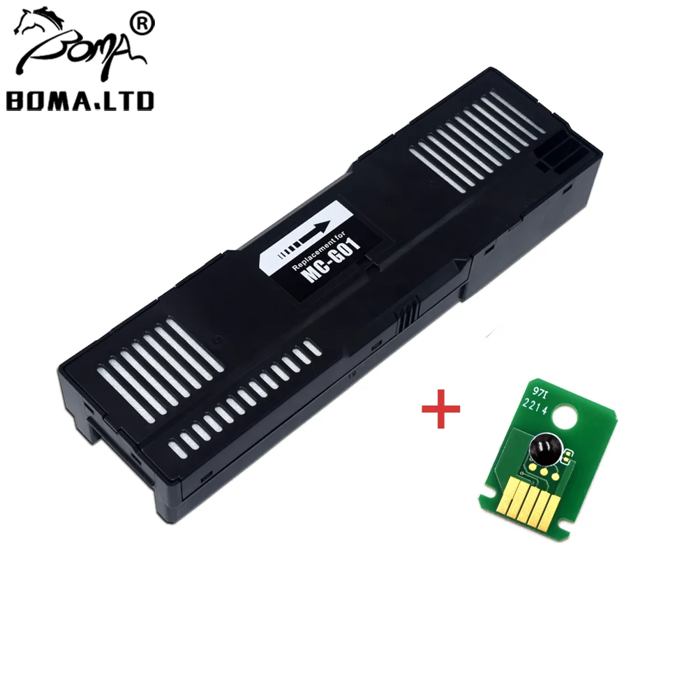 MC-G01 Maintenance Tank and Chip for CANON GX6010 GX6020 GX6030 GX6040 GX6050 GX7010 GX7020 GX7030 GX7040 GX7050 GX7070 GX7055