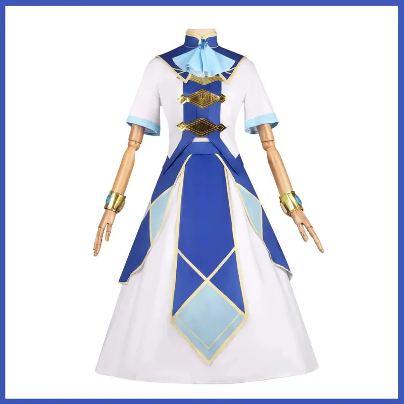 

Anime My Next Life As A Villainess: All Routes Lead To Doom! Cosplay Costume Blue Princess Dress Wig Woman Sexy Carnk;3,c'5.b;8'