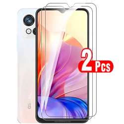 2pcs full cover screen protectors tempered glass for blackview oscal c80 c 80 bv7100 bl8800 smartphone clear protective films