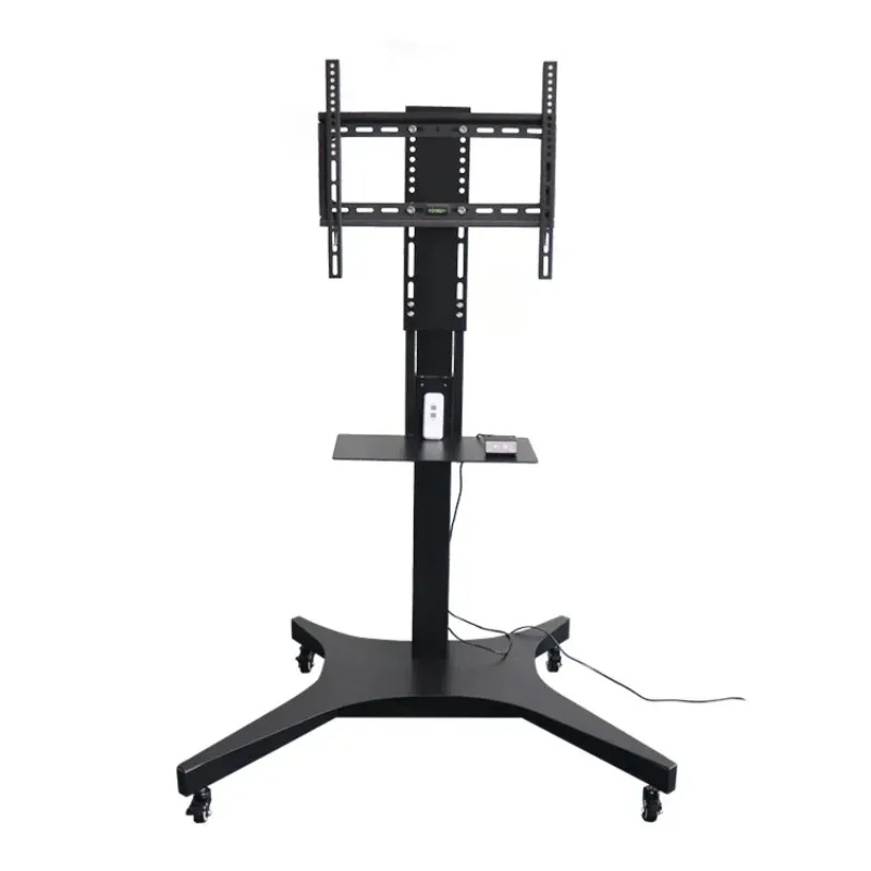 2026 Home Office Hotel Mobile TV Cart Floor Stand With Tray VESA Bracket Mount For 30