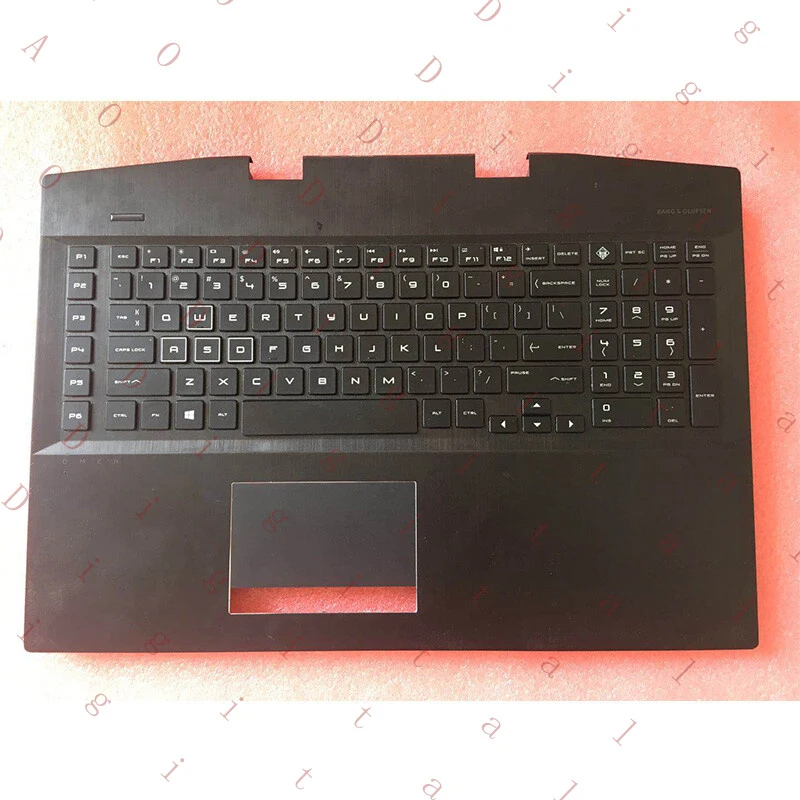 

WW For HP Omen 5 Plus 17-CB TPN-C144 C Shell Palmrest W/ Keyboard