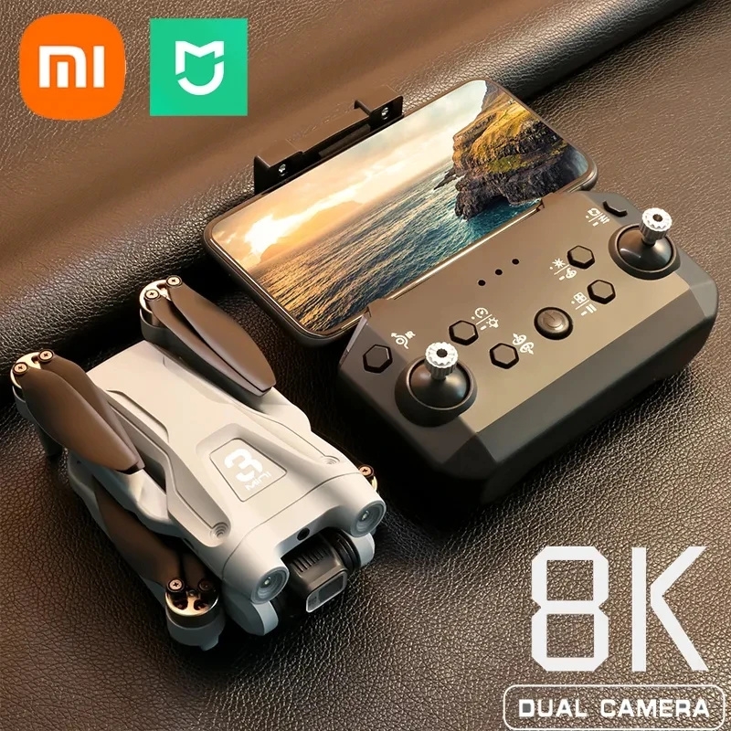 Xiaomi MiJia Z908Max Drone 8K 5G GPS Profesjonalna fotografia lotnicza HD Podwójny aparat dookólny Quadrotor unikania przeszkód