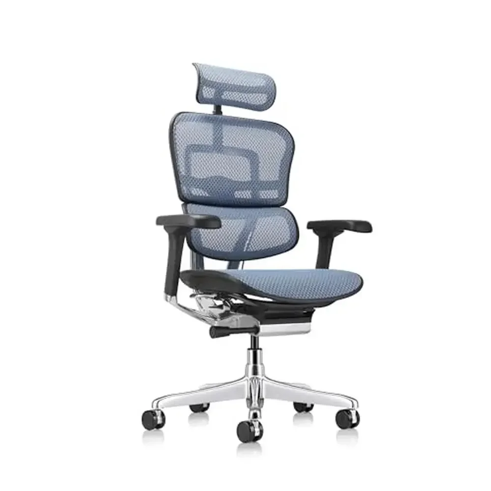 Adjustable High Back Mesh Executive Office Chair with Lumbar Support Tilt Control Armrests Ergonomic Design Premium Finish