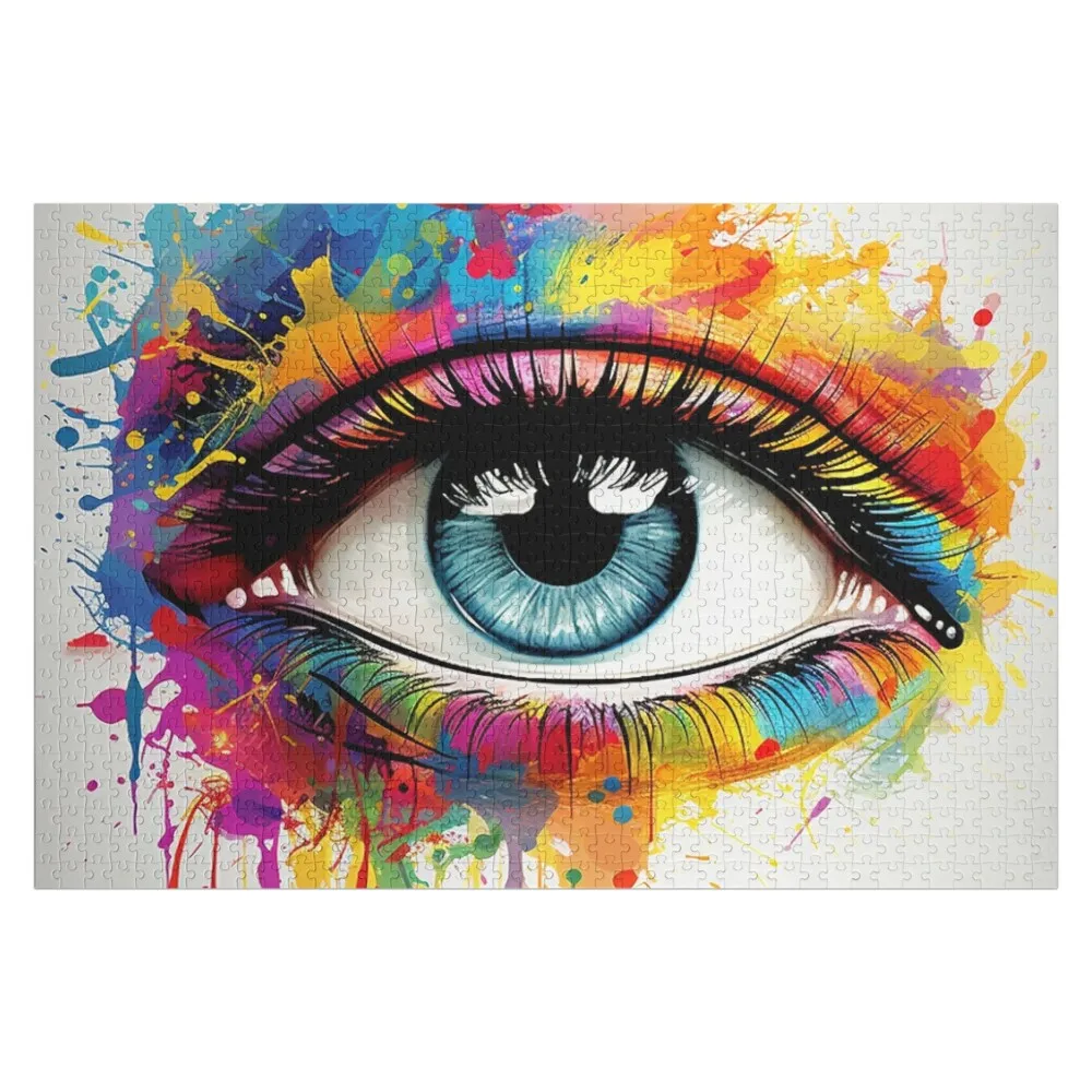 

Абстрактная картина с изображением женщины. Деревянный пазл для взрослых, настраиваемый, в качестве подарка для детей, деревянные композиции-пазлы для детей