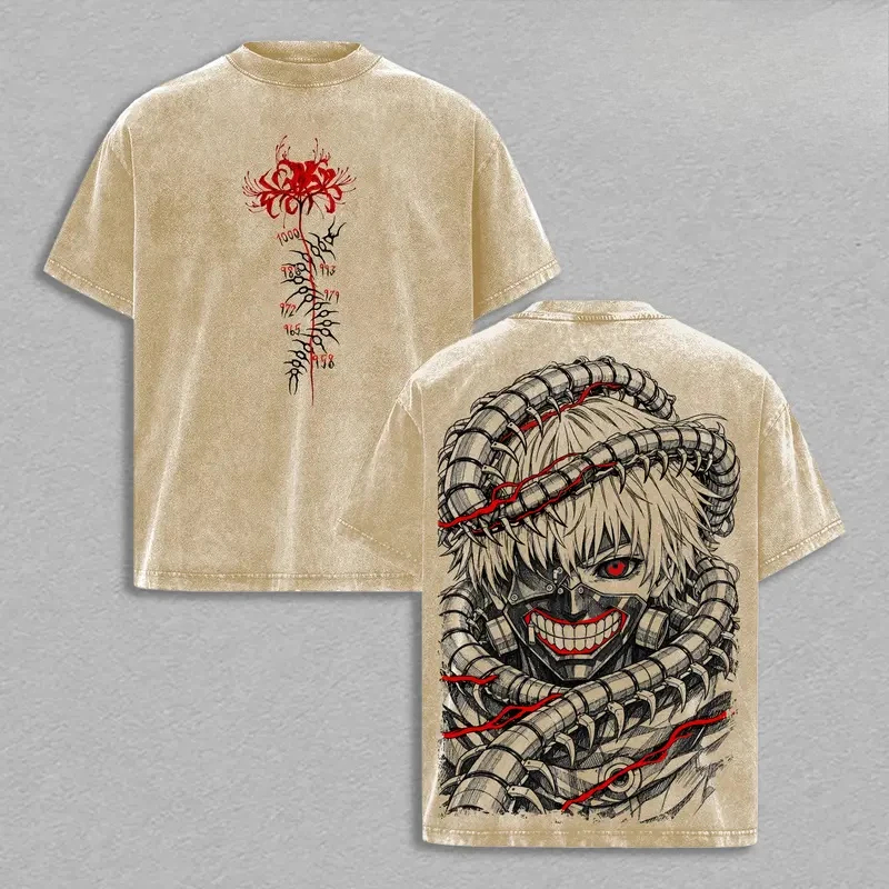 Camiseta Retrô Manga Kaneki Ke - Street Fashion In Tokyo avaliação e preço