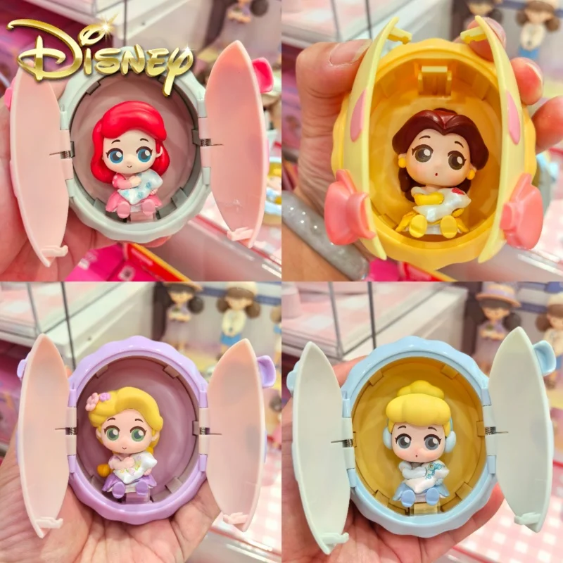 

Подлинная фигурка Диснея, серия принцесс, сонная детская слепая коробка, комната для сна, Ариэль Белл, Золушка Пепе Эло, подарок для детей, модель игрушки