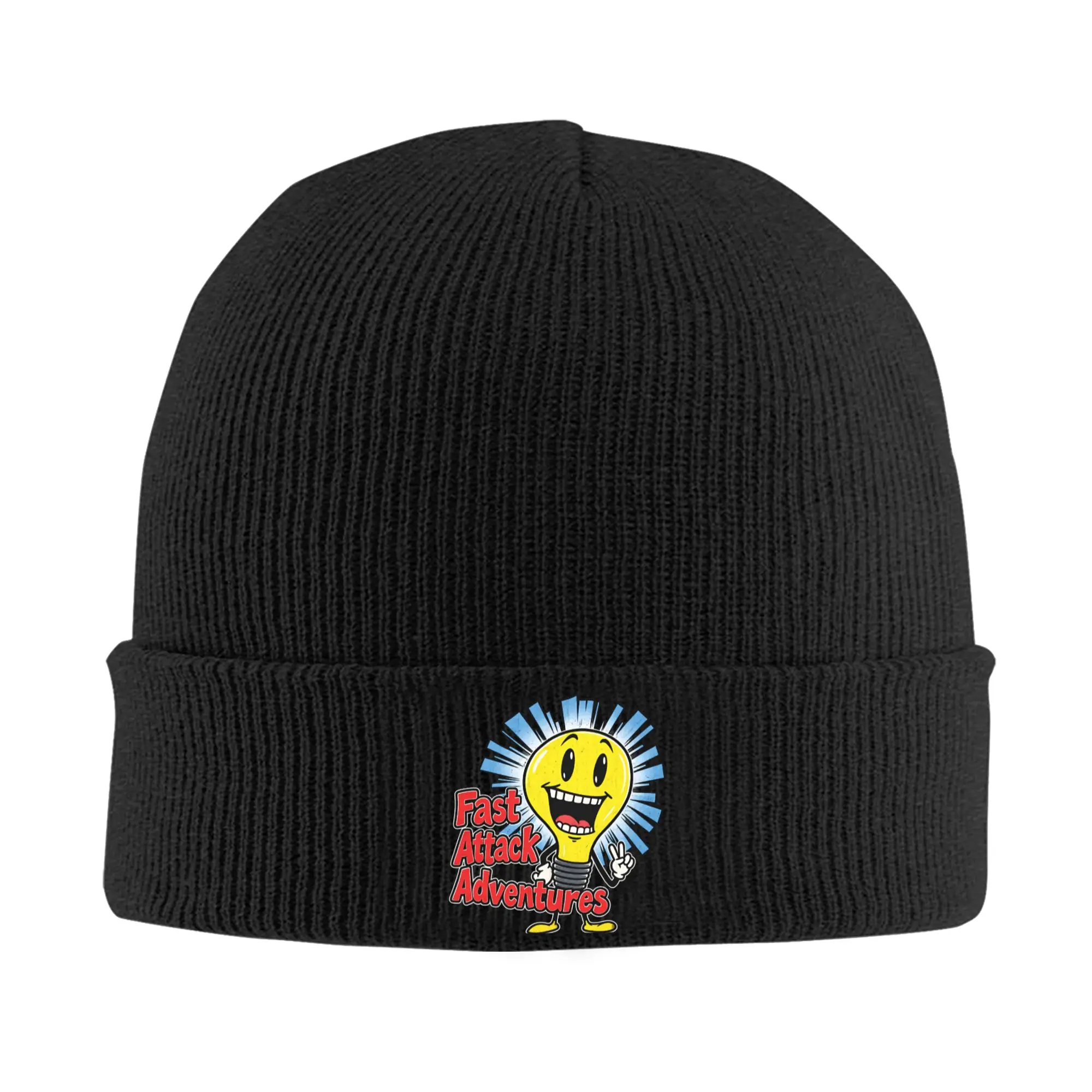 Fact Attack Adventures Lighty Slouchy Beanie For Men Women  Warm Skullies Knitted Caps