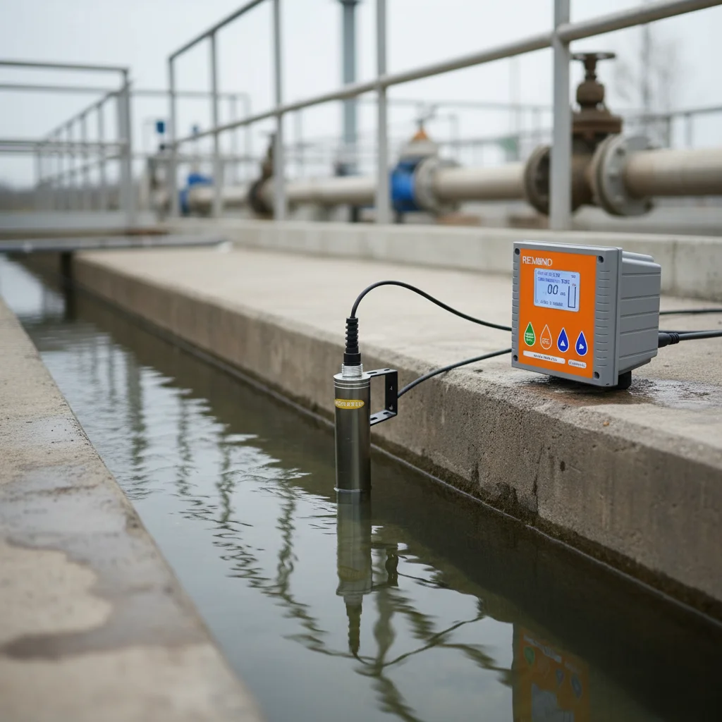 REMOND Online Turbidity Meter Analyzer AC220V/DC24V ABS Shell RS485 Output 4-20mA 0-4000NTU Range Factory Price OEM Customizable