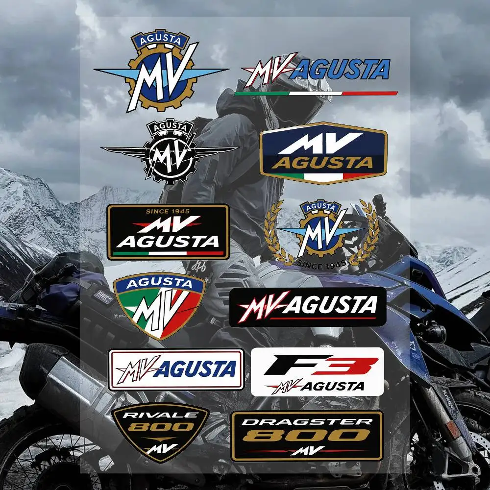 A-MV Aa-gusts-a Anime Stickers Set Waterproof Vinyl Decals For Laptop Phone Case Helmet Motorcycle Skateboard Car Luggage