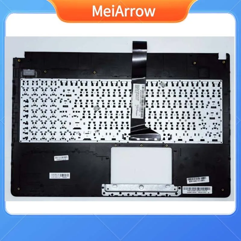 MEIARROW-cubierta superior de teclado árabe, negro, nuevo/Org para ASUS X501, X501A, X501U, X501EI, X501XI, F501, F501A, F501U, 15,6"