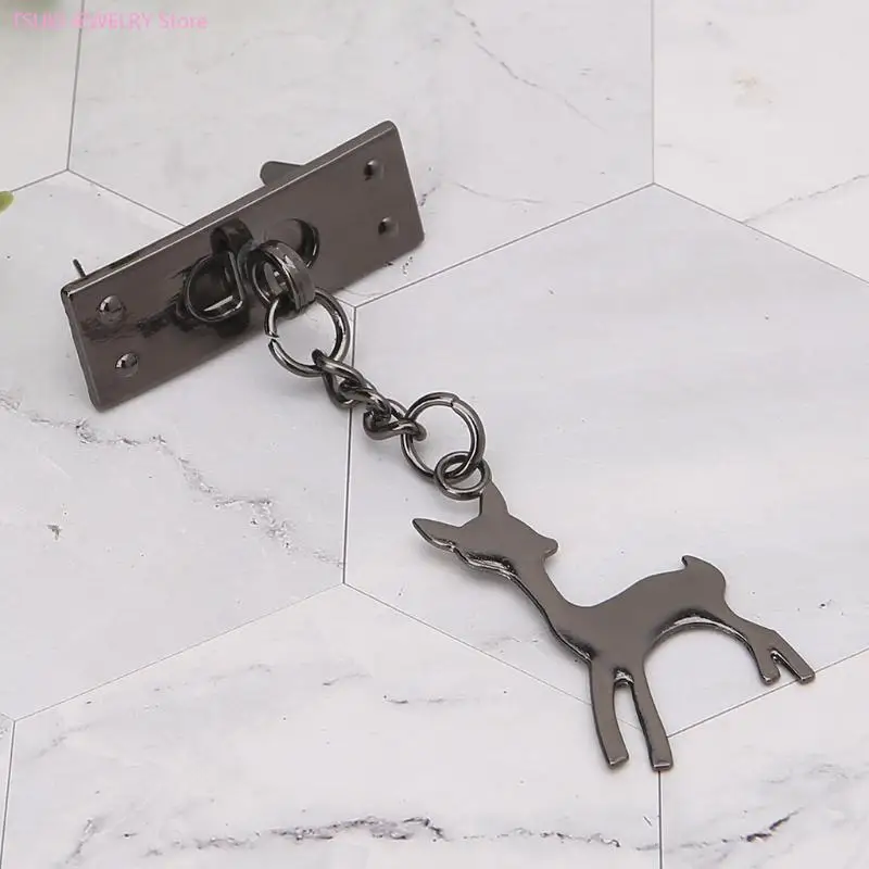 

Подвеска в виде оленя, металлическое украшение для сумки «сделай сам», фурнитура для сумки на плечо