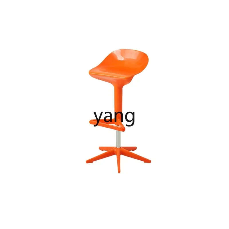 

Yjq Creative Adjustable Bar Chair Household Small Apartment Wine Milk Tea Shop High Stool Bar Stool