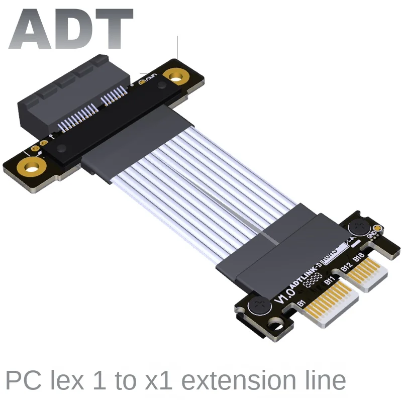 

Удлинительный кабель PCIE 4,0x1 защищает видеокарту от помех в звуковую карту сетевой карты USB с двойным прямым углом