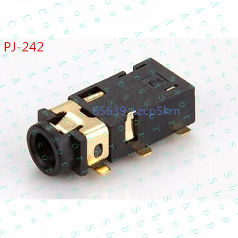 PP+ 20Pcs 2.5mm Female Audio Connector 6 Pin SMT SMD Stereo Headphone Jack PJ-242