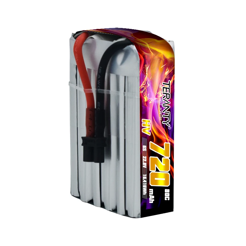 بطارية تريانتي ليبو ، طائرة بدون طيار من طراز FPV بأربعة محاور صغيرة HV ، جهد عالي ، معدل مرتفع ، بطارية أيون ، 6S ، V ، 208 mAh