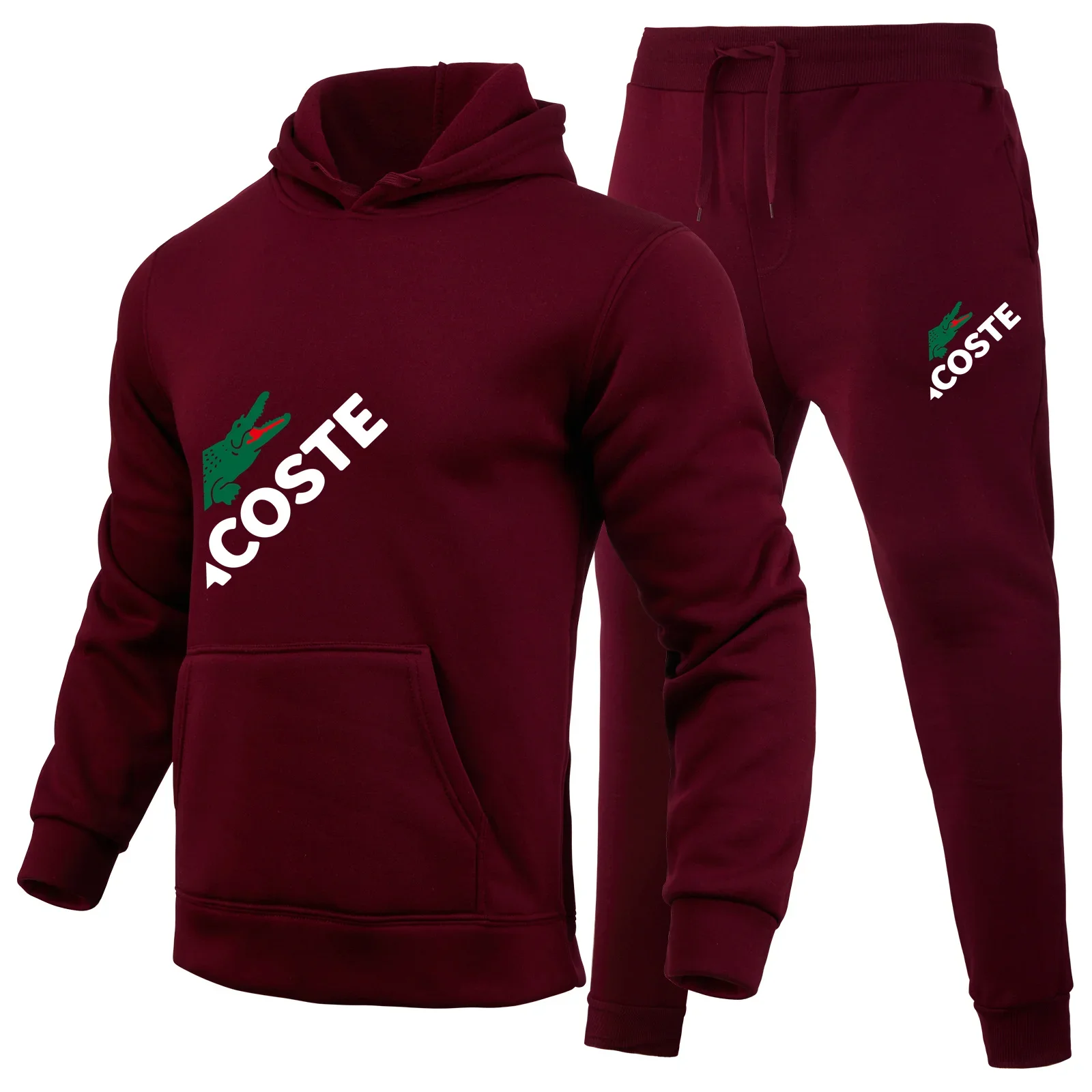

New men's sportswear for autumn and winter, casual and fashionable youth jackets, hooded coats and warm hooded coats