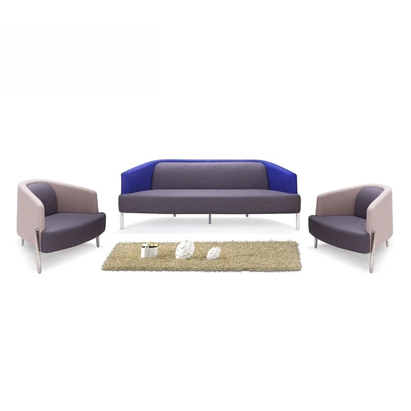 

Simple, modern, fabric, sofa, combination, office, sofa