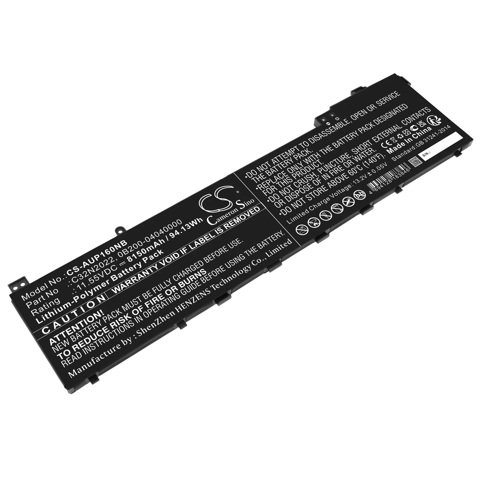 

CS Replacement Battery For AsusVivoBook Pro 16X OLED M7600QE-L2040T,VivoBook Pro 16X OLED M7600