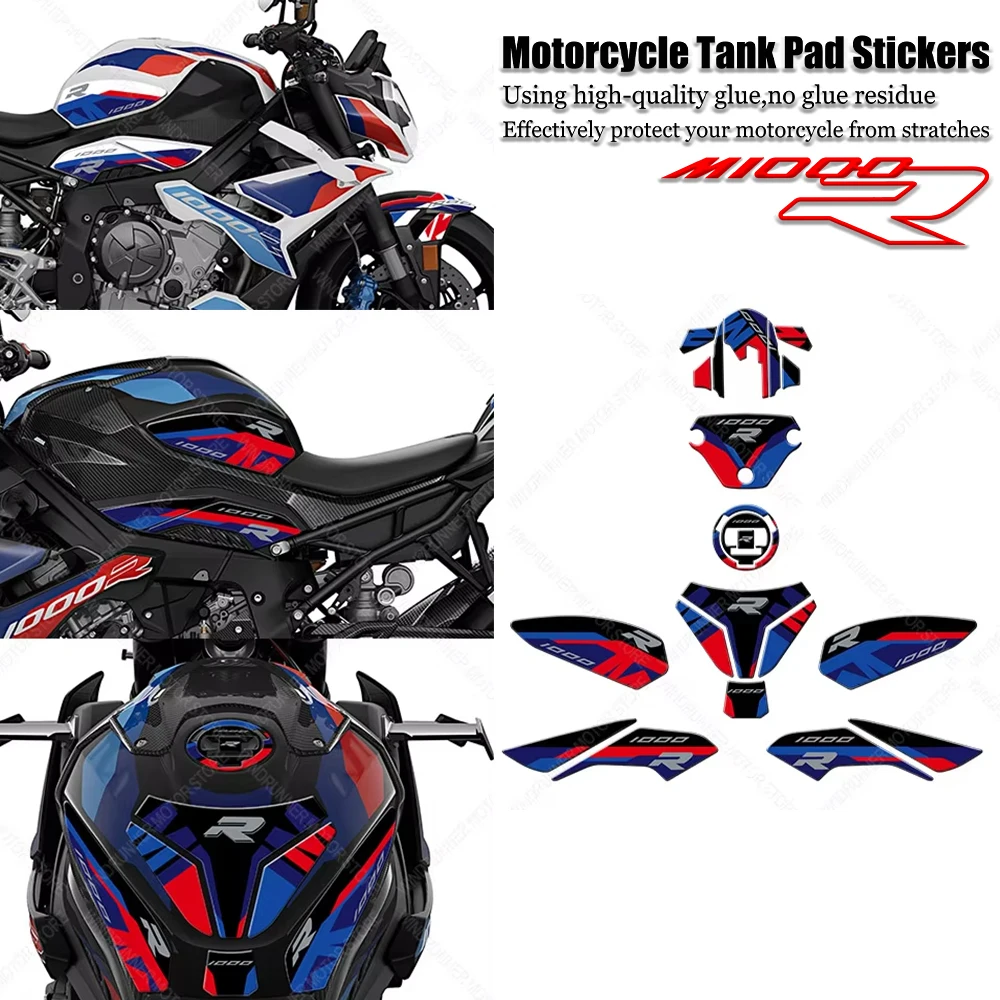 

For BMW M1000R M1000r m1000r Motorcycle Tank Pad Protection 3D Sticker motorcycle accessories 3d stickers