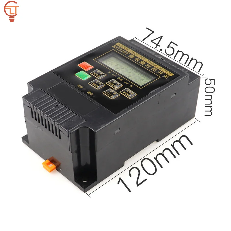 10A 110/220v 제어 스위치 Kg316t 자동 타이밍 컨트롤러 가로등 전원 공급 장치 시간 스위치