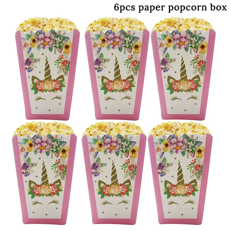 Nairobi Orn Party Supplies, Popcorn Box, Cookie Gift Bag, Baby Shower Decoration