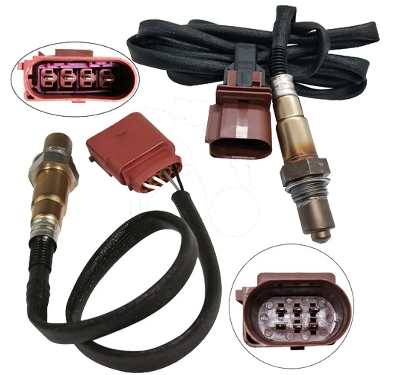

2x O2 Oxygen Sensor Upstream Downstream For VW Beetle Golf Jetta City 2.0L 01-10
