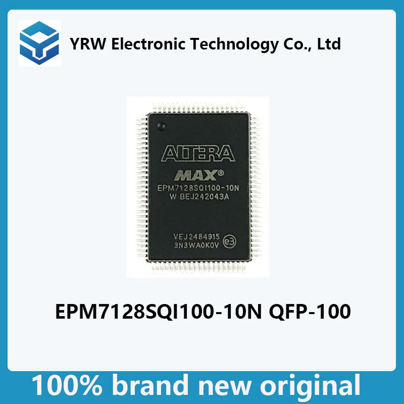 100% NEW EPM7128SQI100-10N EPM7128SQI100 QFP-100 CPLD/FPGA IC Chip