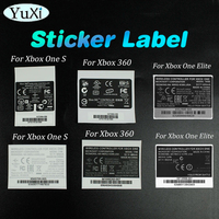 1-5-10PCS For XBOX Series S / X Skin Sticker Skins For XBOX360 XBOX ONE Slim S Elite Handle Label Back Sticker Controller Handel