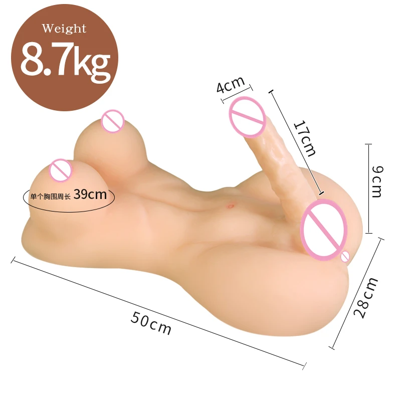 Muñeca sexual de tamaño realista para hombre y mujer, juguete sexual para entrenamiento de pene, masturbación masculina, Vagina Gay, coño, Anal