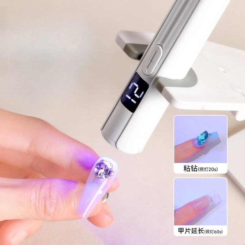 UV LED 네일 램프 미니 UV 네일 램프 매니큐어 휴대용 네일 건조기 스탠드 램프 전문가용 자외선 미니 네일 건조 라이트