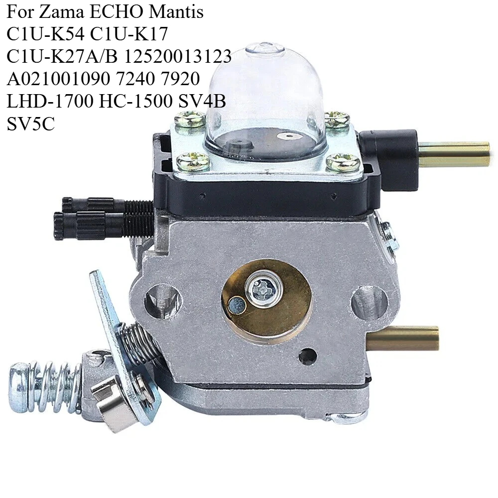 

Suitable For Zama ECHO Mantis carburetor C1U-K54 C1U‑K17 C1U‑K27A/B 12520013123 A021001090 7240 7920 LHD‑1700 HC‑1500 SV4B SV5C