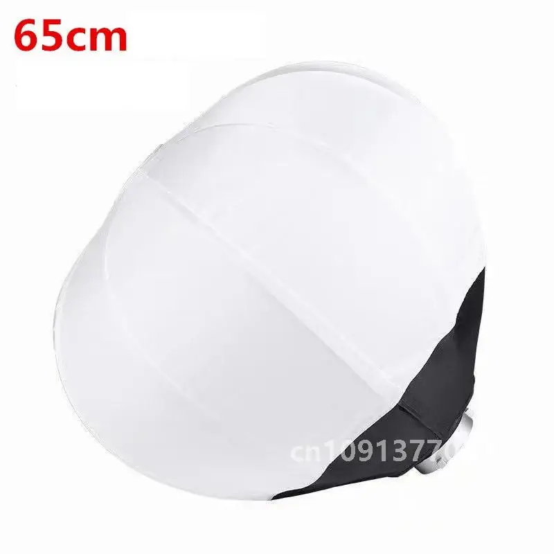 Softbox 65cm Globe Lantern Bowens Elinchrom Mount Quick Ball Diffuser Ring Soft Light Modifier for Film-Making Video Shoot Flash