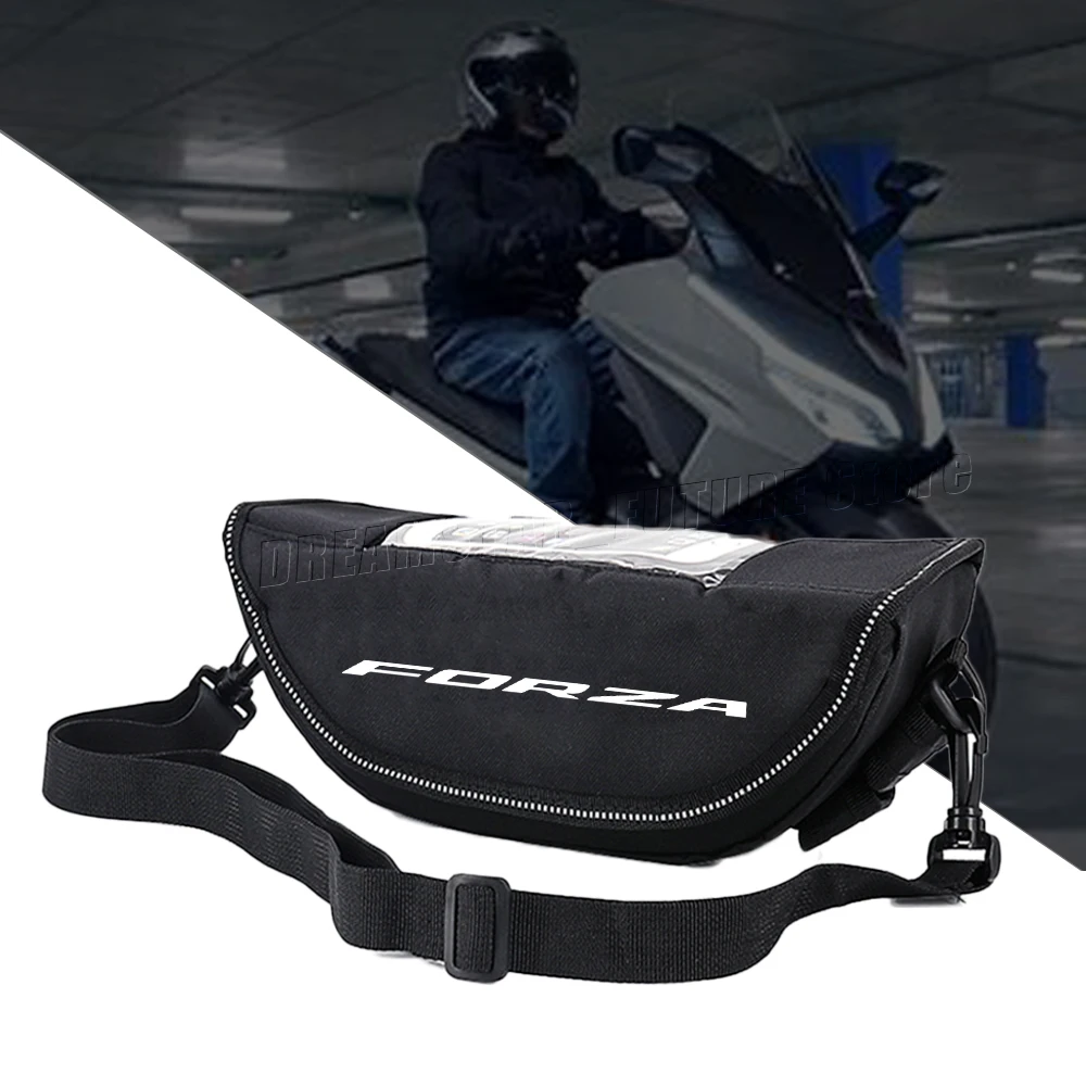 For Forza 125 250 300 350 750 2022 2023 2024 Waterproof motorcycle handlebar travel navigation bag