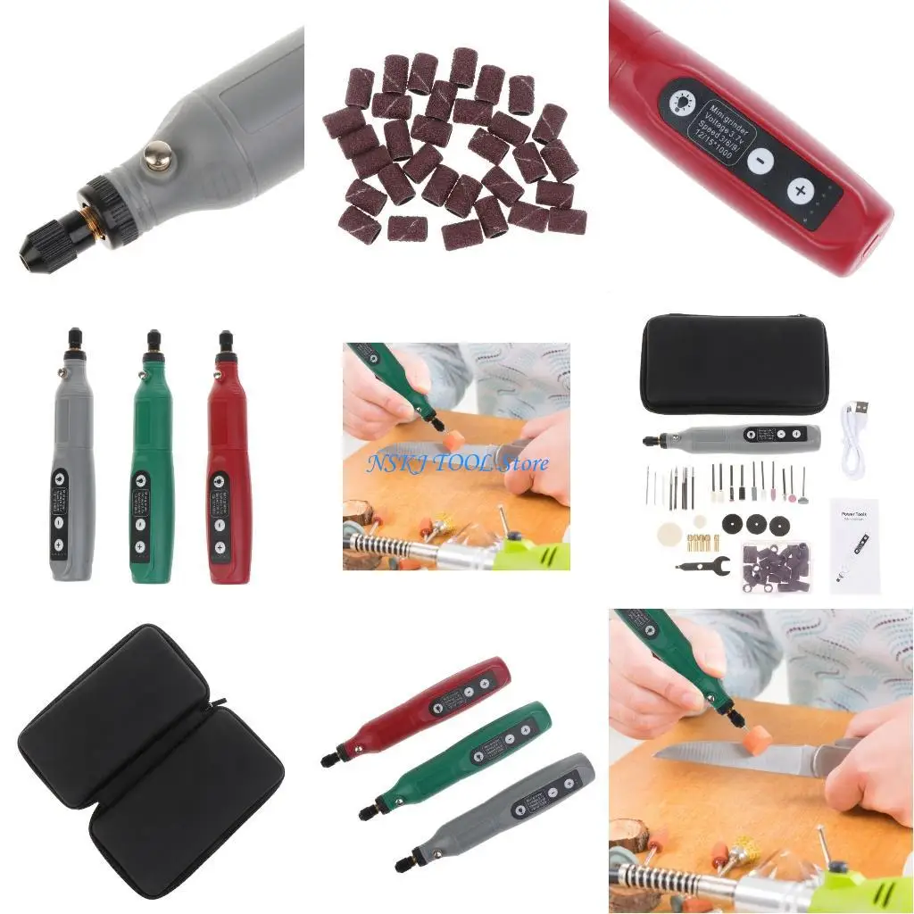 

L8RC 1 комплект, электрическая дрель для ногтей, маникюрная фреза, шлифовальная машинка для ногтей, наборы для ухода за ногтями,