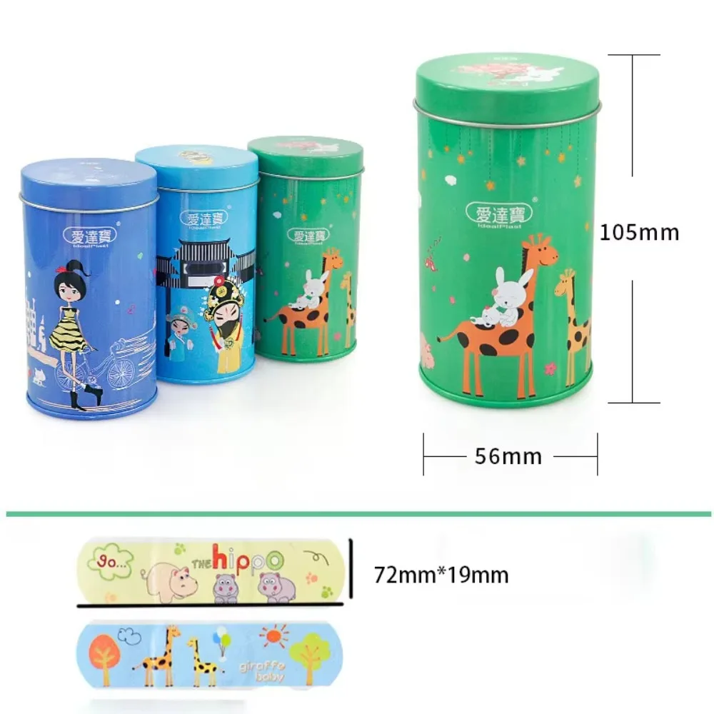 20 ชิ้นกันน้ํา Breathable การ์ตูน Breathable ผ้าพันแผลกาว Hemostasis PE แถบสําหรับเด็ก First Aid Kits & Emergency Care