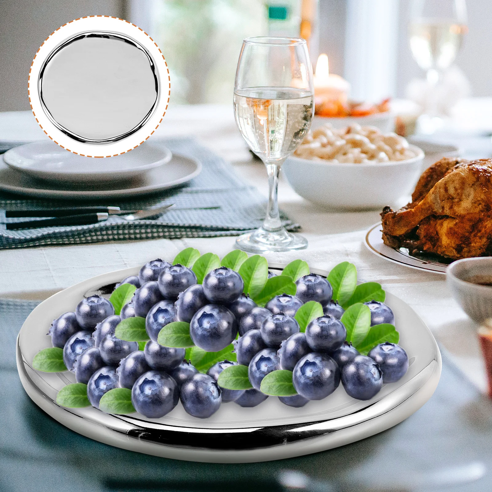 Cloud Tray Ceramic Jewelry Plate Stylish Decorative Ring Dish Jewelry Storage Organizer Display Plate for Rings Necklaces