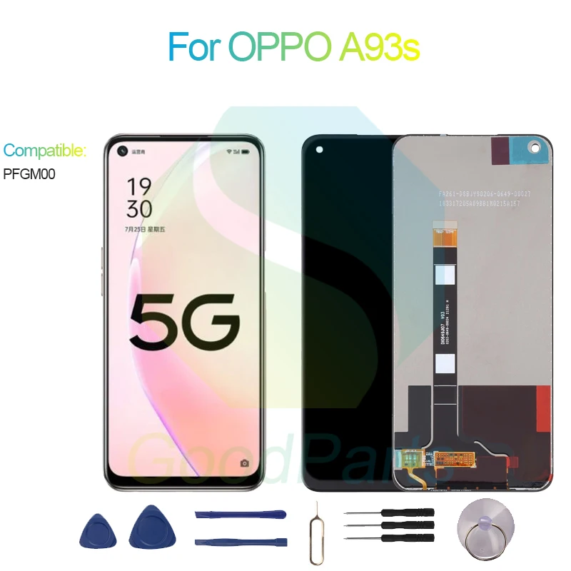 

For OPPO A93s LCD Display Screen 6.5" PFGM00 A93s Touch Digitizer Assembly Replacement