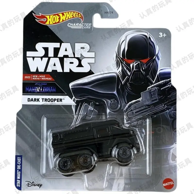 HOT WHEELS 1:64 HHB74 R2-D2 CAPITAN REX BO KATAN GROGU WRECKER FENNEC SHAND BOBA FETT DARK TROOPER pressofuso modello di auto in lega