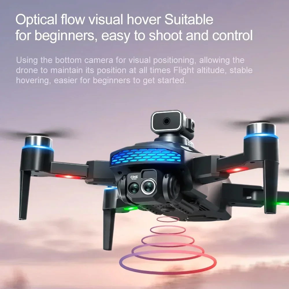 M6 Drone Professional 8K Camera 5G WIFI FPV Drone with Screen Remote Control Drone Obstacle Avoidance Aerial Quadcopter Toy