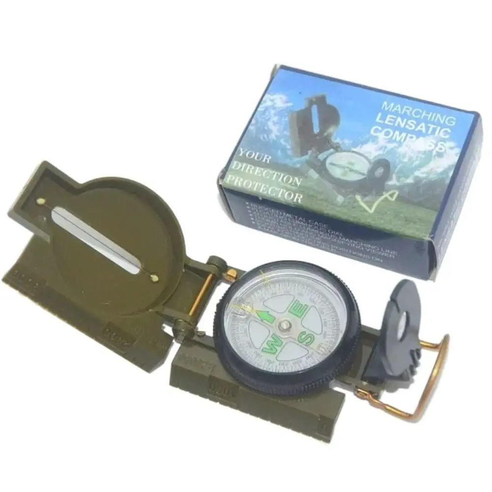 Waterproof Survival Compass Magnetic Gear Orienteering Navigation Compass High Precision Mountaineering Tool Expedition
