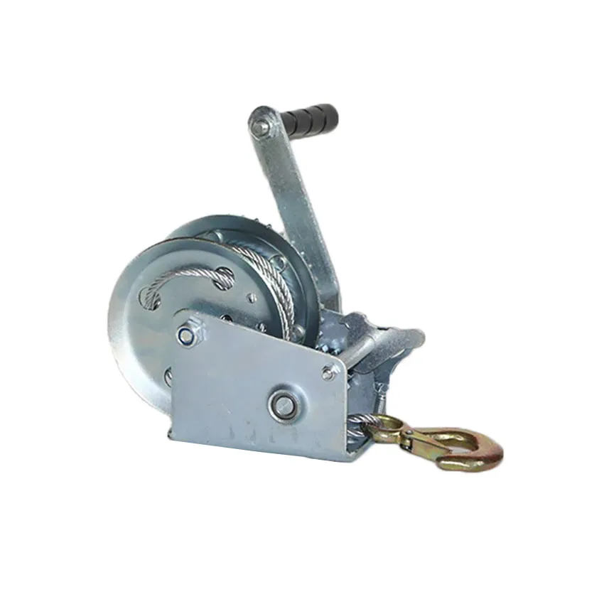 2000-3000 Pounds Hand Winch Manual Winch Wire Rope Traction Hoisting Winch Complete Specifications