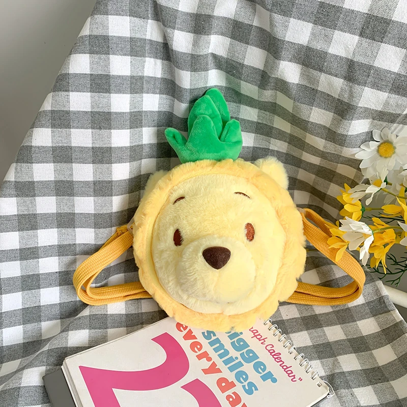 Disney Winnie the Pooh Plüschtiere niedlichen Anime Puppe Cartoon gefüllt Plüsch tier kleinen Bären Tier Rucksack Geschenk für Kinder Weihnachten