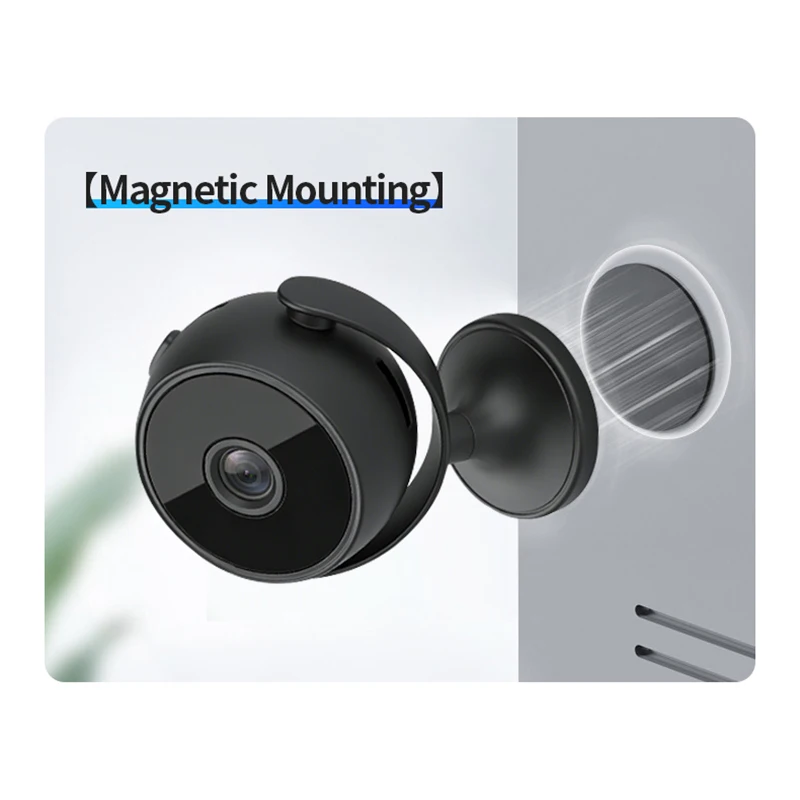1090P Wifi Home Security Camera Intelligent Magnetic Suction Monitoring Camera Wireless Night Vision Camera 2026 NEW