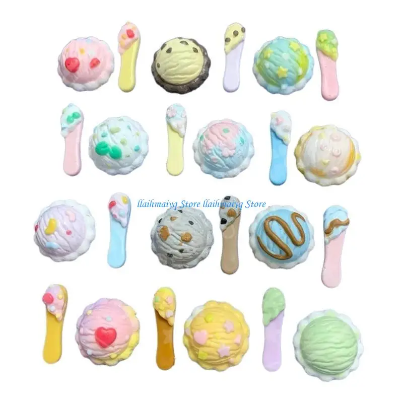 

573B Flexible Silicone Mold Epoxy Resin Mold Ice Cream Ball Jewelry Decoration Mould