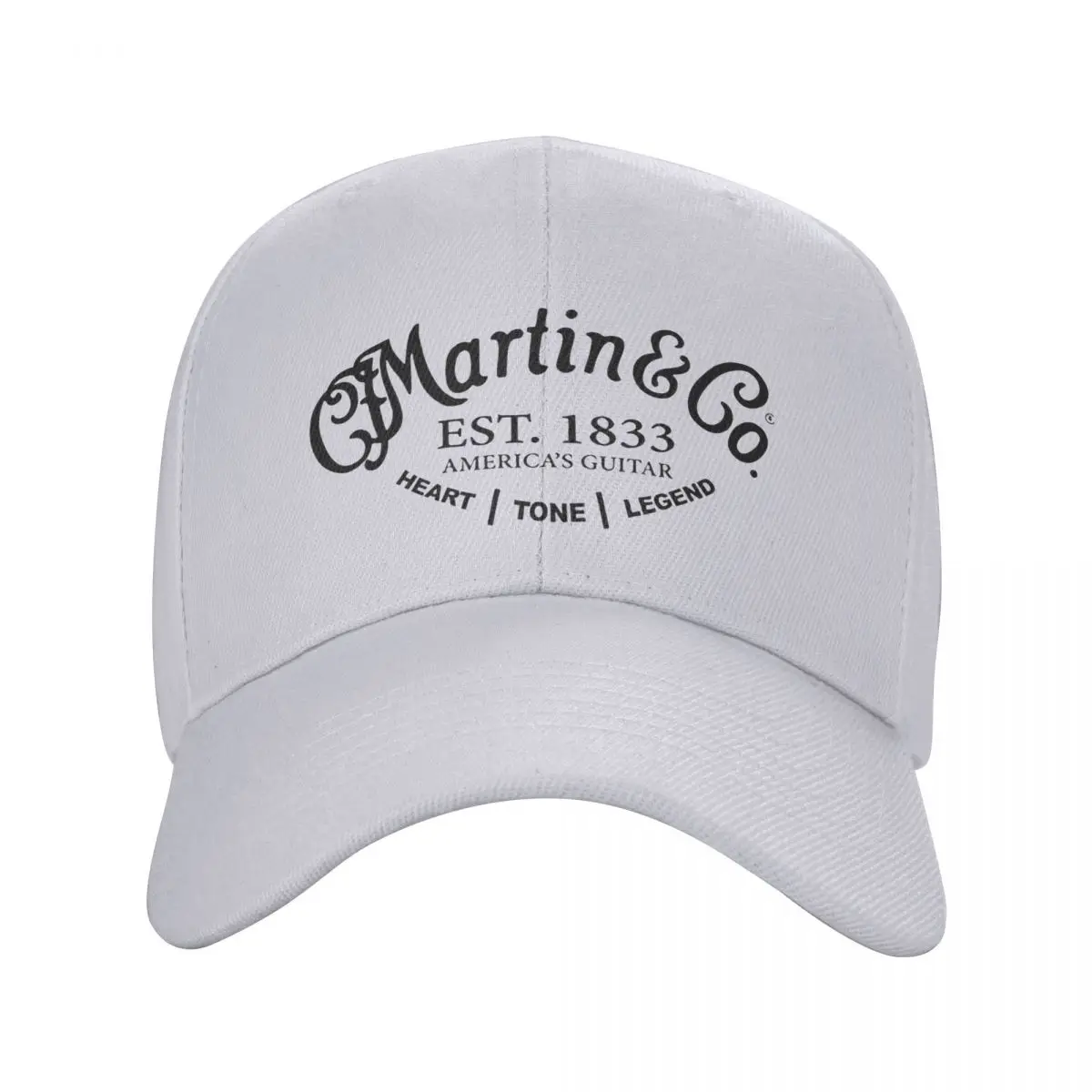 Adult C.F. Martins&Co Gibsons Hat Hip-Hop Baseball Caps Snapback Caps Dad Hat Sun Hat Breathable Sports Cap Summer