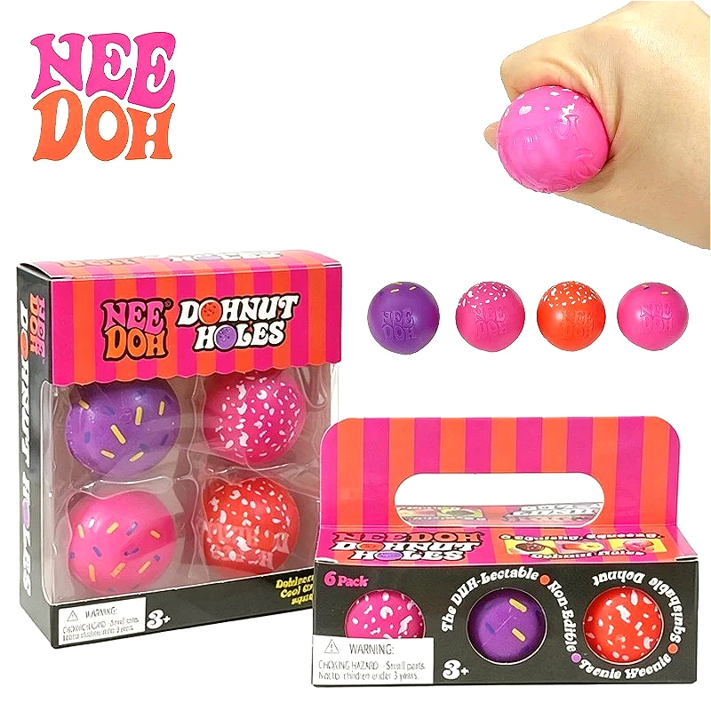 needoh-4-ou-6-pecas-mini-donuts-squish-balls-brinquedo-de-apertar-anti-estresse-para-mesa-presente-sensorial-anti-ansiedade-brinquedos-para-aliviar-o-estresse